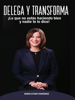 cover image of Delega y transforma